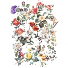 Washi Tape Stickers - Die Cut - Flowers - 53 st