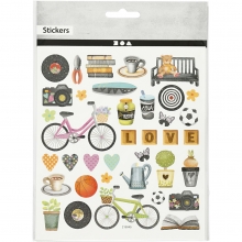 Stickers 15 x 16,5 cm Fritid Klistermärken