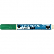 Porslin Glaspenna Täckande Grön 2-4 mm Porslinspenna