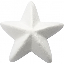 Frigolit Figur Stjärna 11 cm 25 st figurer