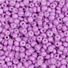 Seed Beads - 3 mm - Hål 0,6-1 mm - Soft Pink - 25 g