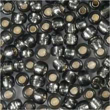 Seed Beads 1,7 mm Grågrön 500 gram till scrapbooking, pyssel och hobby