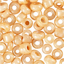 Seed Beads 1,7 mm Ljus Persika 25 gram till scrapbooking, pyssel och hobby