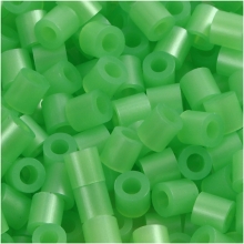 Nabbi Pärlor 6000 st Grön Pärlemor nr 22 Medium Rörpärlor