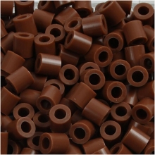 Nabbi Pärlor 1100 st Chocolate nr 27 Medium Rörpärlor
