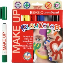 Playcolor Make up Basic 6x5 g Ansiktsfärg
