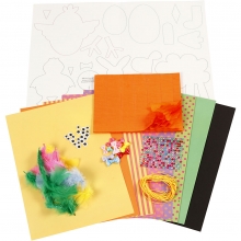 Pyssel Set till Påsk för Barn Pappersblock Paper Pad A4