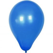 Ballonger Mörkblå dia. 23 cm Runda 10 st Student Konfirmation