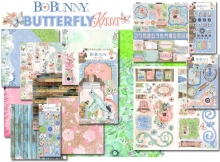 Papper Bo Bunny Butterfly Kisses Springtime Scrapbooking