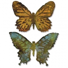 Dies & Embossing Folder Sizzix Bigz Butterfly Duo