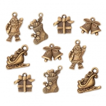 Metal Charms Berlocker - Vintage Jul 10 st - Studio Light