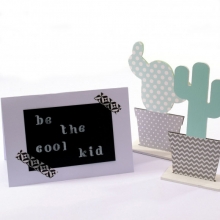 Clearstamps Paperfuel A6 - Alphabet Get Them Stripes