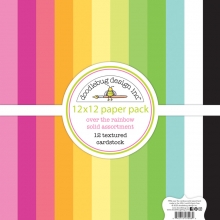 Paper Pad Doodle Bug Scrapbooking Papper Rainbow