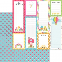 Scrapbooking Papper Doodlebug - Over the Rainbow