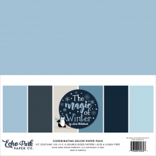 Paper Pack Echo Park - The Magic Of Winter - 12x12 Solids