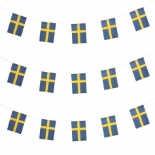 Flaggspel 2,5 m - Svenska Flaggan Banner