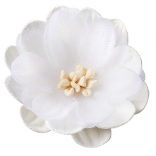 Florella Mullberry Flowers - Vit - 45 mm - 2 st