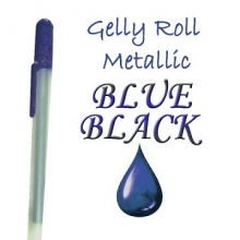 Gelly Roll Penna Metallic Blue/Black Sakura Gelpennor