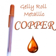 Gelly Roll Penna Metallic Copper Sakura Gelpennor