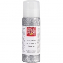 Glitterlim Silver 50 ml Knorr Prandell till scrapbooking, pyssel och hobby