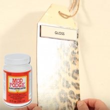 Mod Podge Gloss Blank 473 ml Decoupage till scrapbooking, pyssel och hobby