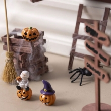 DIY Kit - Halloweendörr - Pyssel Set Till Halloween