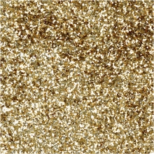 Miljövänligt Glitter Guld 10 gram till scrapbooking, pyssel och hobby