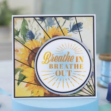 Clearstamps - Crafters Companion - Breathe Out