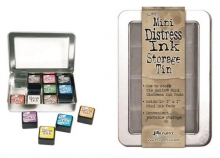 Mini Distress Ink Storage Tin Ranger / Tim Holtz Stämpeldyna