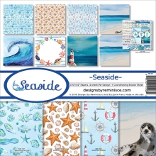 Paper Pack Reminisce - Seaside - 12x12 Tum