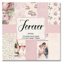 Paper Pack Reprint - Forever - Bröllop Wedding Papper