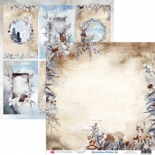 Paper Pad 12x12 - Craft & You - Mysterious Winter - 6 ark
