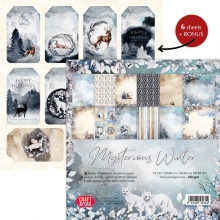 Paper Pad 12x12 - Craft & You - Mysterious Winter - 6 ark