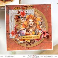 Scrapbooking Papper Craft O Clock - Autumn Beauty - Höstpyssel