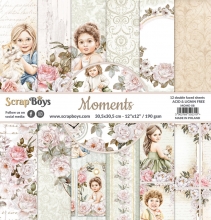 Paper Pad 12x12 - ScrapBoys - Moments