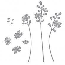Dies Etched Spellbinders - Sealed Blooms - 5 dies