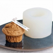 Silikonform Ljusformar - Muffin - Cupcake - H: 5 cm
