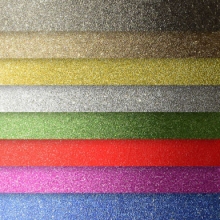 Självhäftande Glitterpapper A4 - Mixade Färger - 10 ark - 150 g