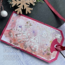 Clearstamps Woodware - Christmas Post Background