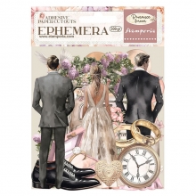 Die Cuts Stamperia Ephemera - Romance Forever Ceremony Edition