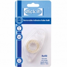 Stick It None-Permanent Adhesive Refill - 8mm x 10 meter
