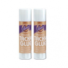 Aleenes Tacky Glue Limstift 2-pack till scrapbooking, pyssel och hobby