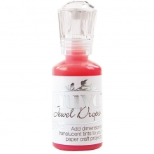 Nuvo Drops Crystal Liquid Pearls Jewel Transparent Strawberry Coulis