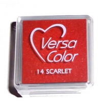 Stämpeldyna Versa Color Small Scarlet till scrapbooking, pyssel och hobby
