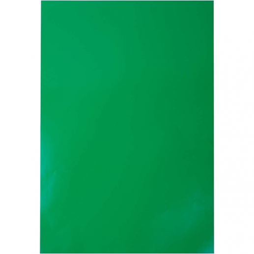 Glanspapper 32x48 cm 80 g Grön 25 ark till scrapbooking, pyssel och hobby