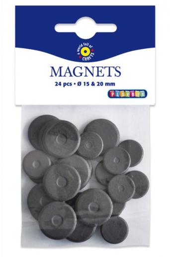 Magneter 15 och 20 mm Tjocklek 2 24 st Magnet