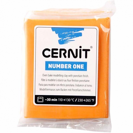 Cernitlera Number One Orange (752) 56g till scrapbooking, pyssel och hobby