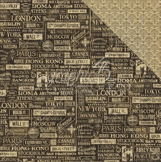 Papper Graphic45 Cityscapes Crossroads Graphic 45