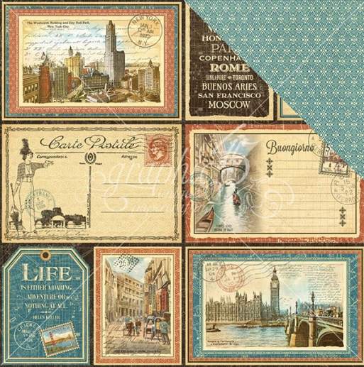Papper Graphic45 Cityscapes Grand Tour Graphic 45