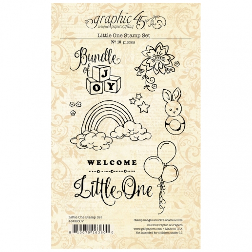 Stämpel Set Graphic 45 - Little One Clear Stamps